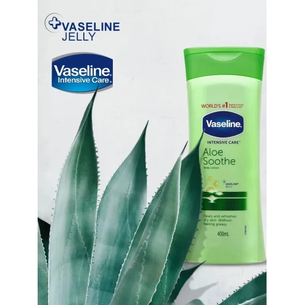 Vaseline Lotiune de corp 400ml Body Lotion Aloe Soothe - image 2