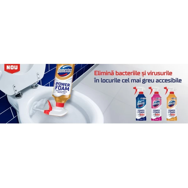 Domestos Spuma de curatare Power Foam, Citrus Fresh 435 ml - image 3