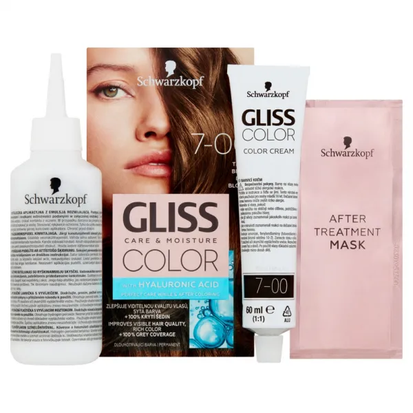 Gliss Color Vopsea de par 7-00 Blond Inchis - image 2