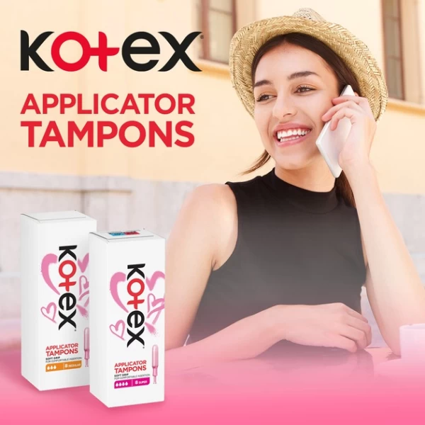 Kotex Super Tampoane cu aplicator 8 buc - image 4