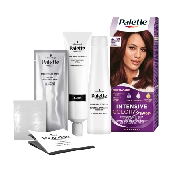 Краска для волос Palette Intensive Color Cream 4-88 Красный гранат 110 мл - image 2