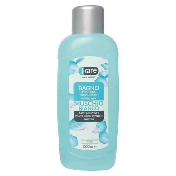 Jkare gel de duș și baie, Mosc alb, 1000 ml - image 1