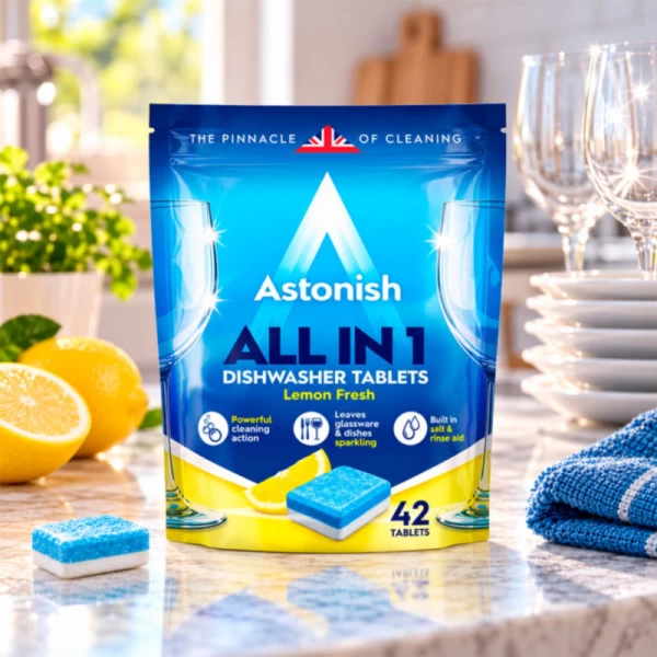 Astonish Таблетки для посудомоечной машины All in One, 42 шт - image 2