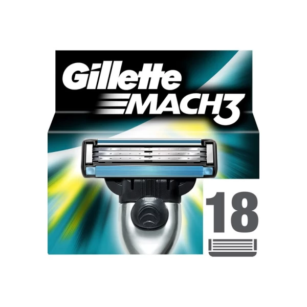 Gillette Сменные кассеты Mach3 18шт - image 2