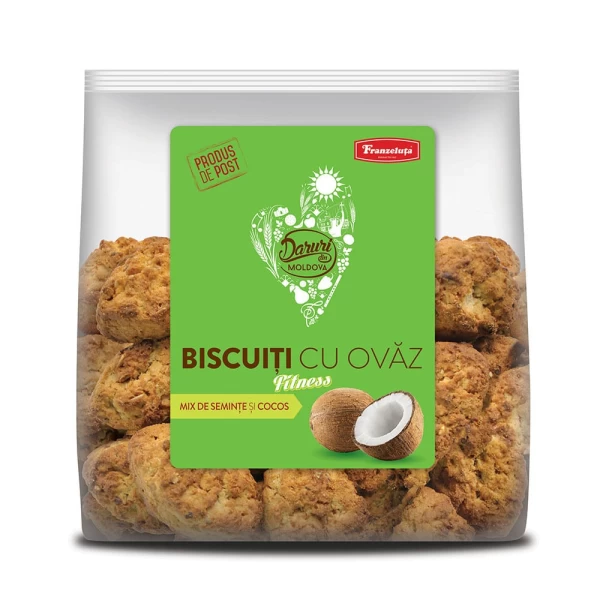 Franzeluta Biscuiti Ovaz Fitness 300g - image 1