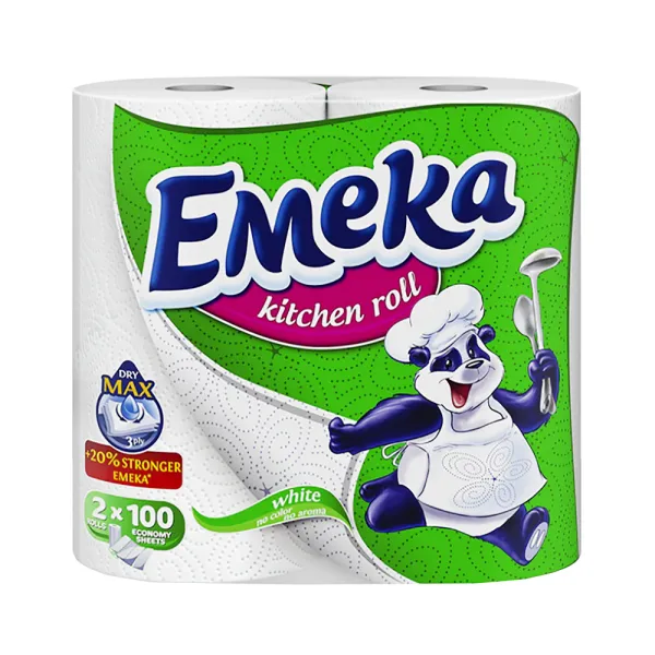 Emeka Полотенца 2 рулона 3 полоски Белый - image 1