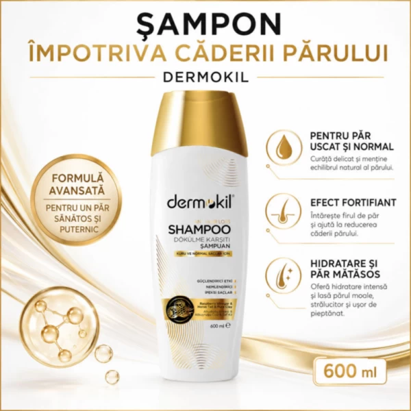 Dermokil Sampon 600 ml Anti-cadere a parului - image 2