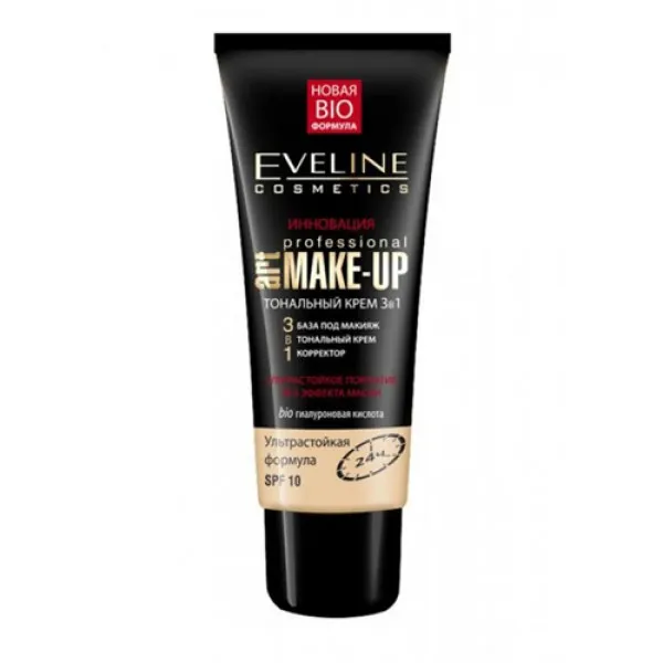 Eveline Fon de ten Art Prof make-up 3в1 Natural 30ml - image 1