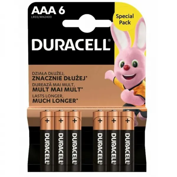 Duracell Baterie AAA K6 SPECIAL PACK - image 1
