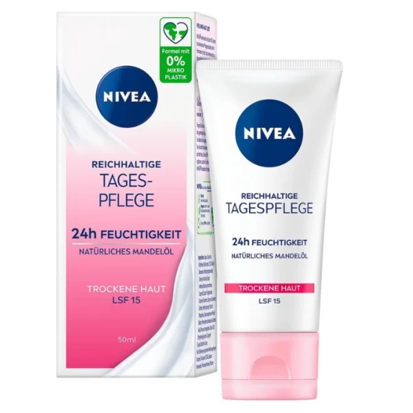 Nivea Питательный крем для сухой кожи с SPF 15, 50 мл. - image 1