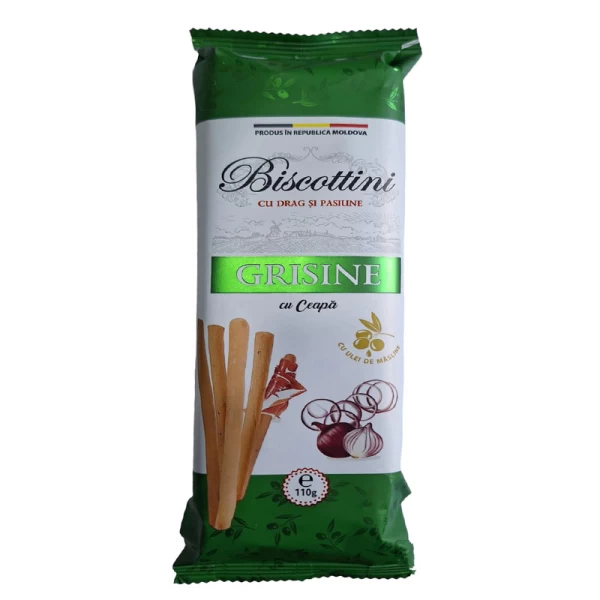 Biscottini Гришине с луком 110 г - image 1