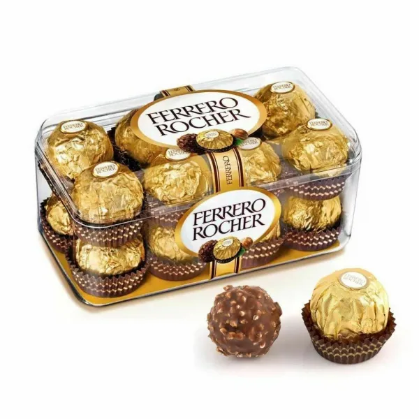 Ferrero Rocher Конфеты, 16 штуки, 200 г - image 2