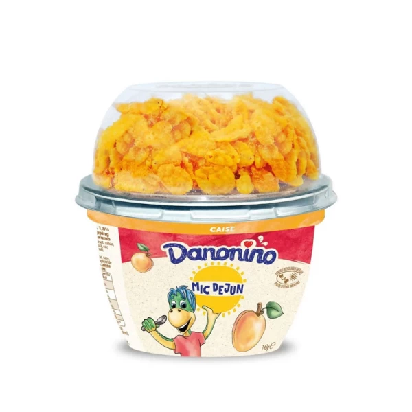 Danonino Завтрак с абрикосами и хлопьями 143 гр - image 1