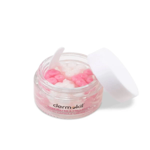 Dermokil Crema 3D cu capsule 50 ml Rose Water - image 2