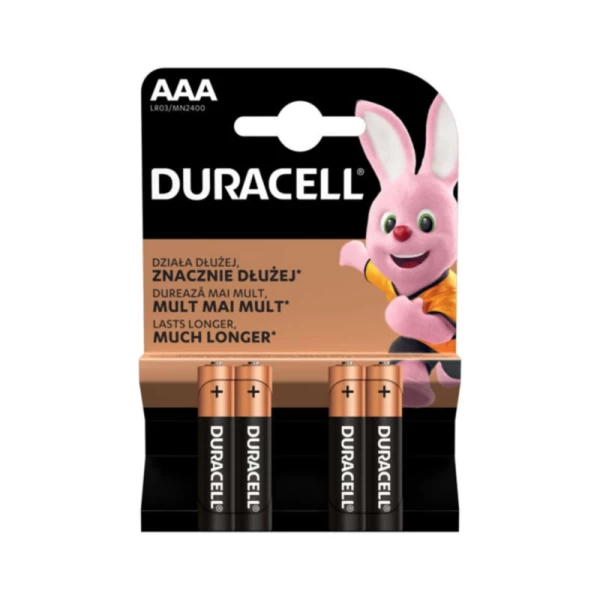 Duracell Батарейки AAA MN2400 4 шт - image 2