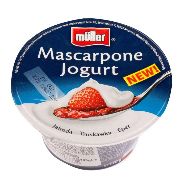 Йогурт Muller Маскарпоне вишня 130г - image 2