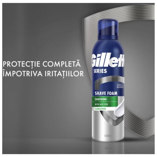 Gillette Series Spuma Ras Soothing 200 ml - image 2
