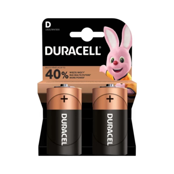 Батарейки Duracell D MN1300 2 шт - image 1