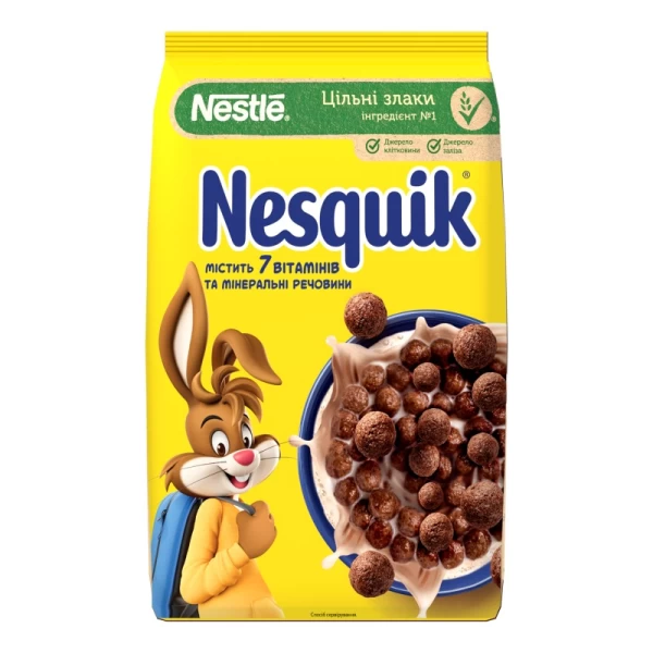 Nesquik Сухой завтрак цельнозерновой 375 г - image 1
