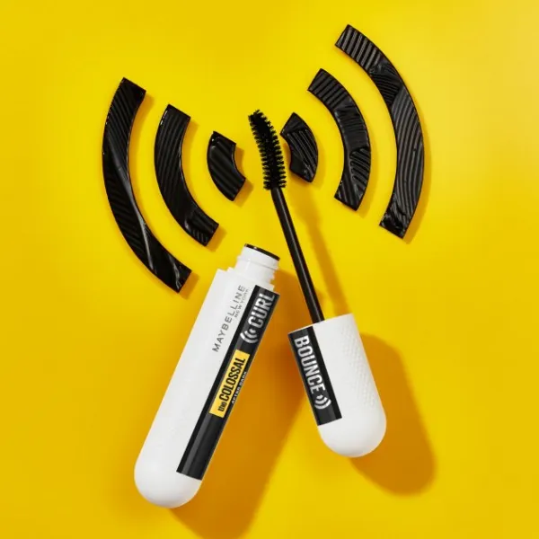 Mascara pentru volum si curbare The Colossal Curl Bounce, After Dark, 10 ml, Maybelline - image 4