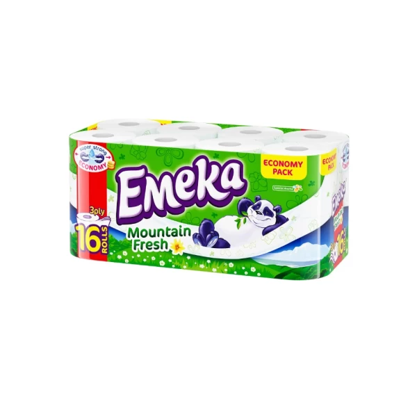 Emeka Hartie igienica, 3 straturi, 16 role Mountain Fresh - image 2