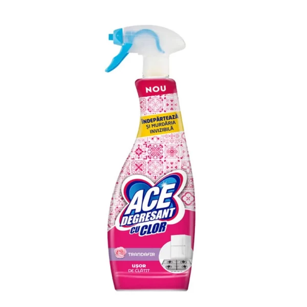Ace Ultra Spray сu spuma 650ml Trandafir - image 1