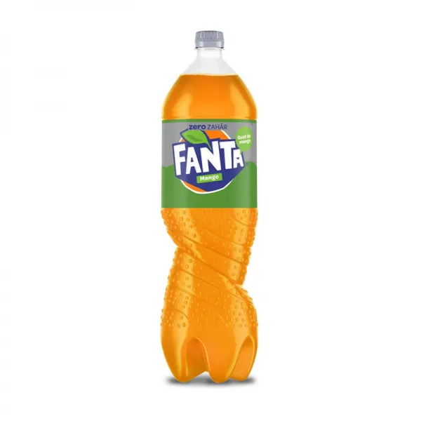 Fanta Bautura carbogazoasa 1,25L Zero Zahar, Mango - image 1
