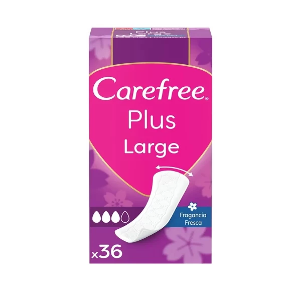 Carefree Absorbante Large Plus Fresh parfumate 36 buc - image 1