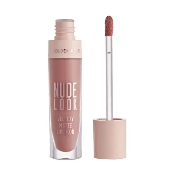 Golden Rose Матовая помада Nude Look Velvety 03 Rosy Nude - image 2