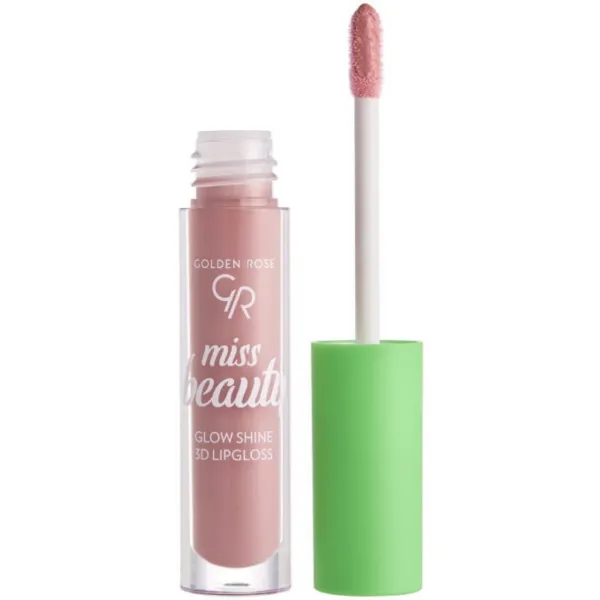Golden Rose Luciu buze Miss Beauty Glow Shine 3D 02 4,5ml - image 2