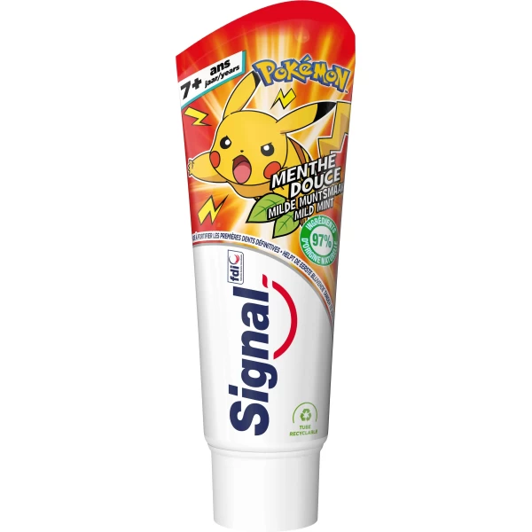 Signal Pasta de dinti pentru copii Junior mild mint, 7 ani 75 ml - image 1