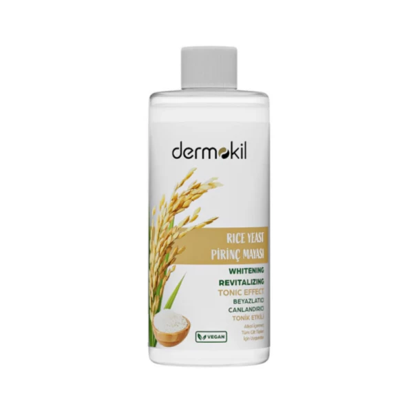 Dermokil tonic pentru fata 200 ml cu drojdie de orez - image 1