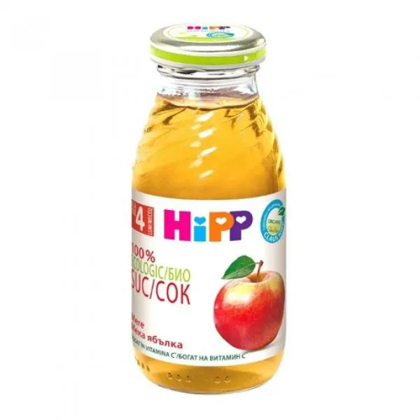 HiPP Suc de mere (4+ luni), 200 ml - image 1