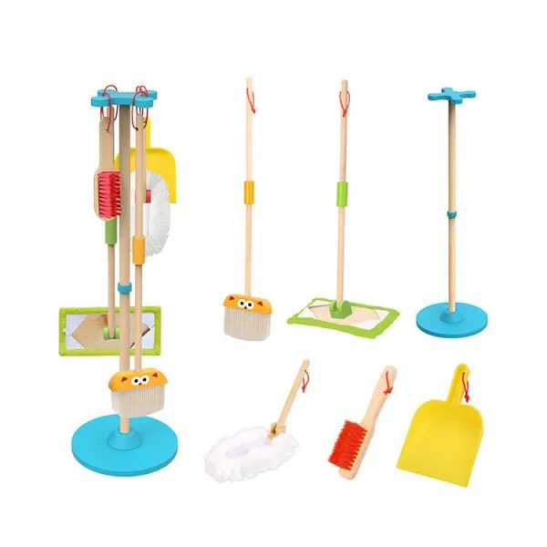 Jucarie set pentru curatenie din lemn TF436A - image 8