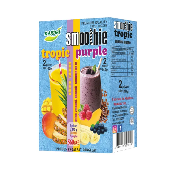 Kardel Смузи TROPIC & PURPLE 560г - image 1
