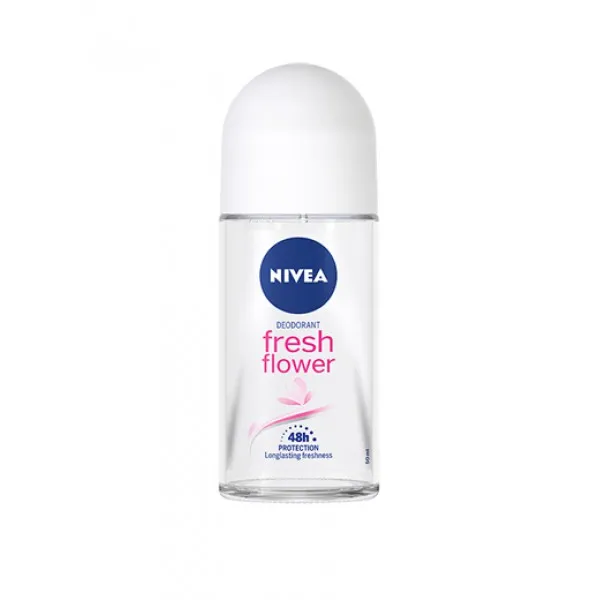 Nivea Deodorant roll-on Fresh Flower 50 ml - image 1