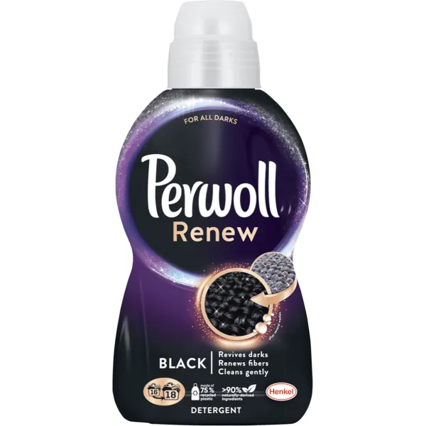 PERWOLL Гель для стирки 0.990л Black - image 1