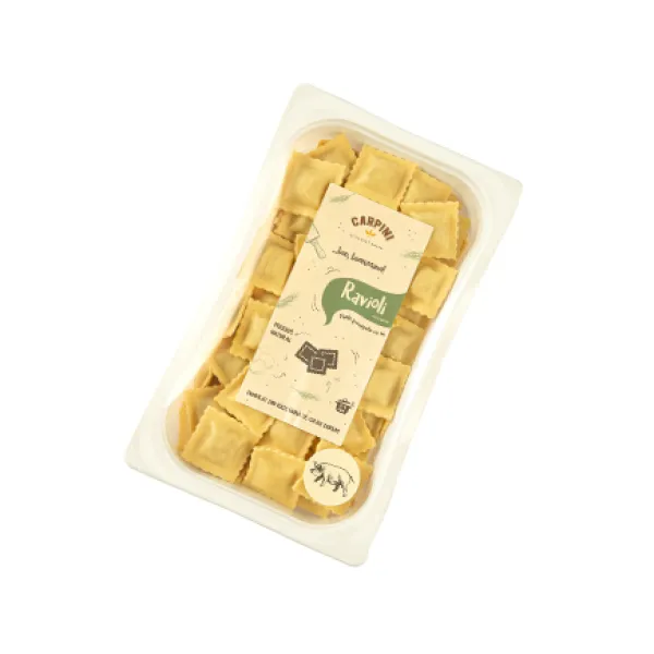 Carpini Paste fainoase proaspete Ravioli cu carne Porc 500gr - image 1
