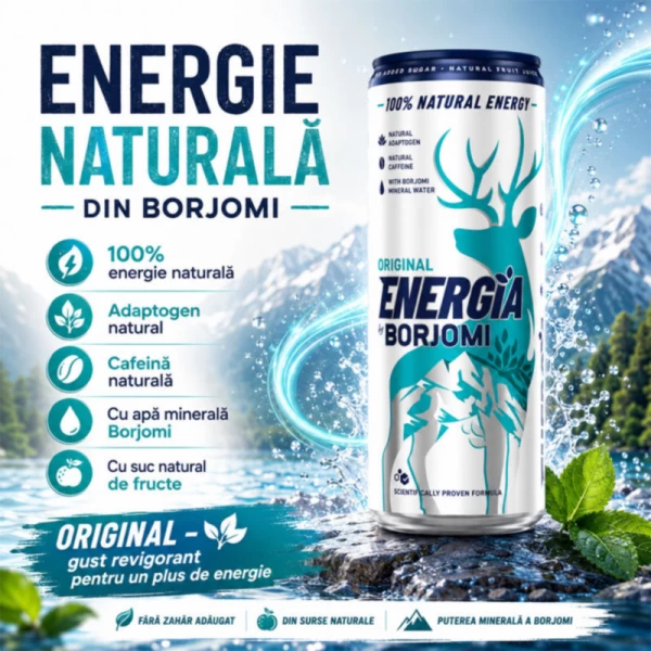 Энергетический напиток Боржоми Energia Original в банке 240 мл - image 2