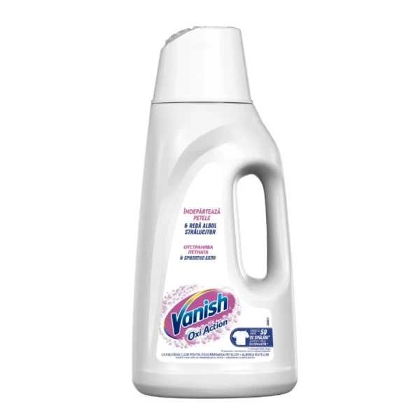 Vanish Oxi Action 2L White Solutie pentru indepartat pete - image 1