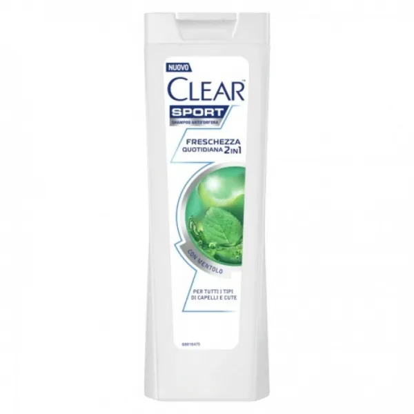 Clear Sampon 2in1 Sport Daily Freshness 225 ml - image 1