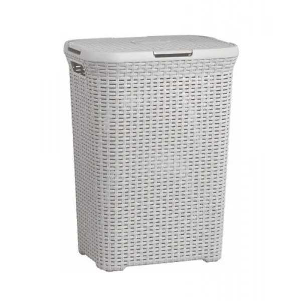 Cos pentru rufe NATURAL STYLE 60 L Gri - image 1