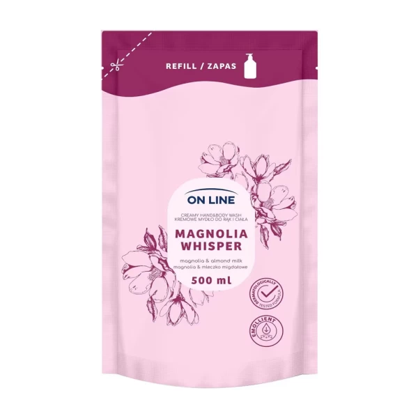 On Line Sapun crema 2in1 500ml(rezerva) Magnolia Whisper - image 1
