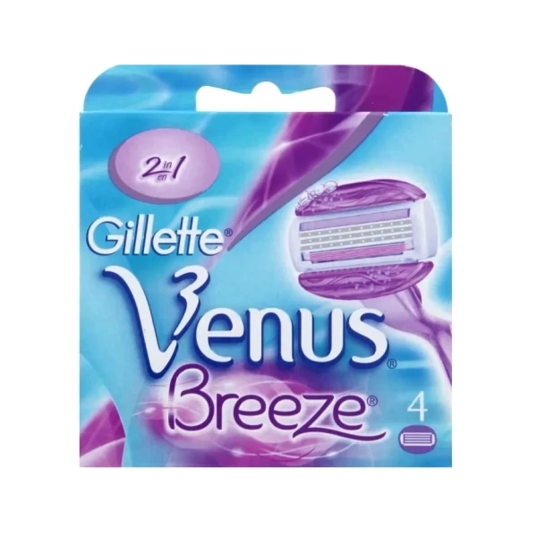 Сменные картриджи Gillette Venus Breeze, 4 шт. - image 1
