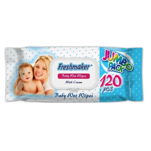 Servetele umede Nemdil Baby 120 buc. cu capac - image 1