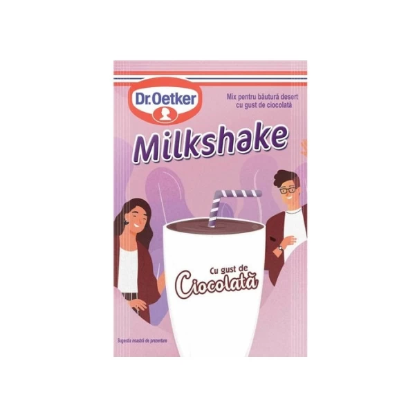 Dr. Oetker Praf pentru Milkshake cu gust de Ciocolata, 32g - image 1
