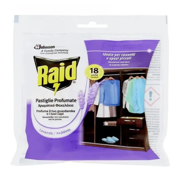 Raid Tablete Antimolii Lavanda 18 bucati - image 1