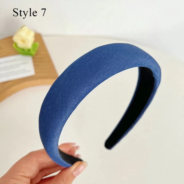 Bentita din denim pentru femei Lady, stil retro A70174 - image 3