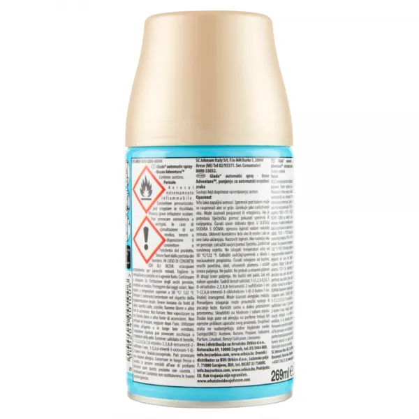 Glade Освежитель воздуха Океанский оазис запасной баллон 269 мл. - image 2