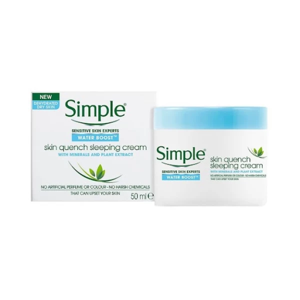 Simple Crema de noapte calmant pentru ten sensibil 50ml - image 1